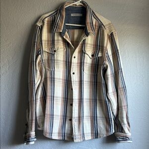 Outerknown Plaid Button-Up Shirt